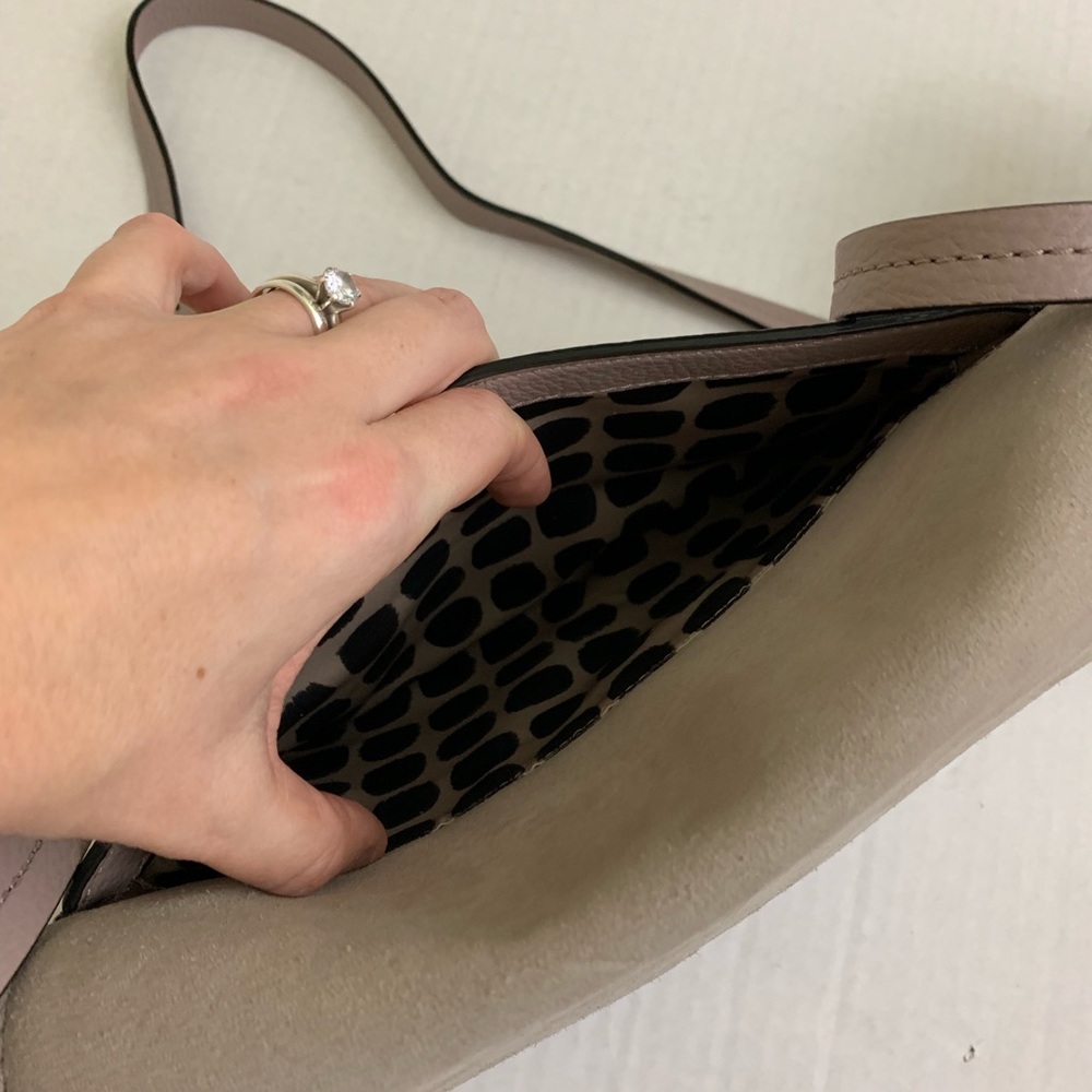 Kate Spade Suede Leather Crossbody Bag - Picture 8 of 8